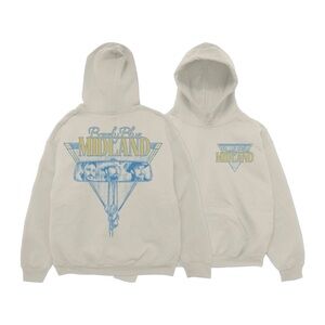 Midland “Barely Blue” County Music Merch Pullover Hoodie